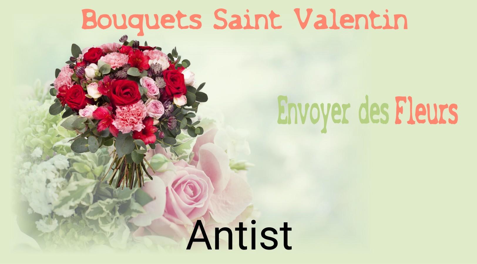 Roses de Saint-Valentin livrées à Antist